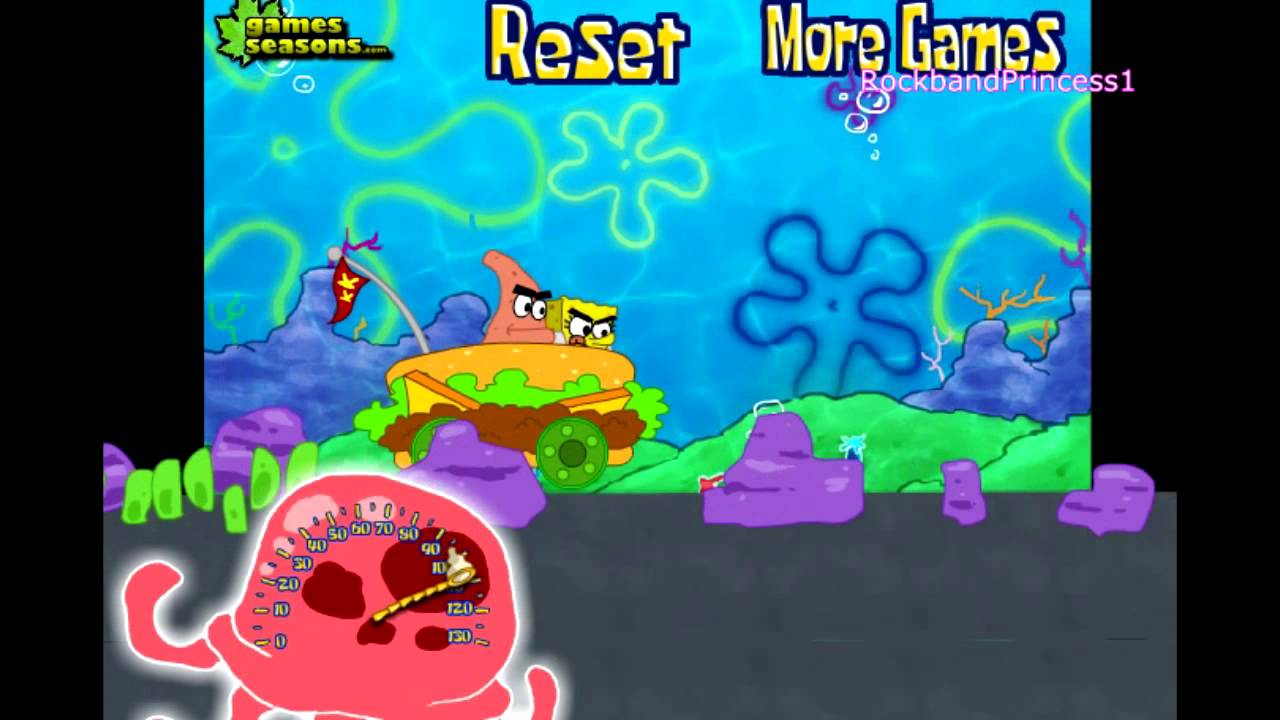 spongebob squarepants krabby patty game